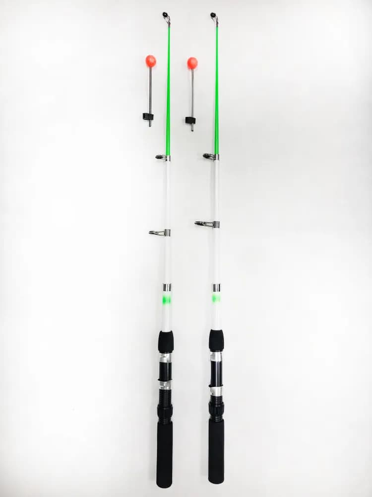Удочка бортовая 2 шт, 20-120гр, 100см
