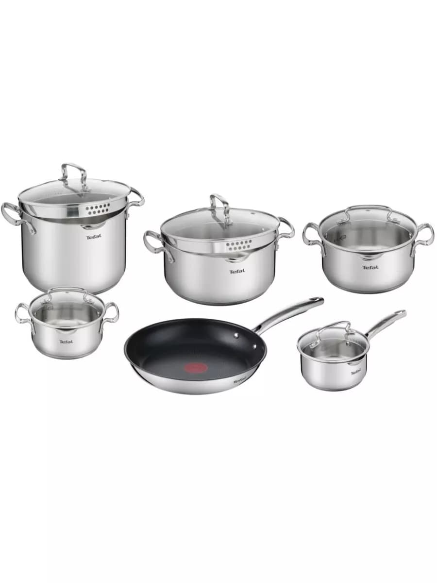 Набор посуды Tefal Duetto+ G732SB55, 11 предметов